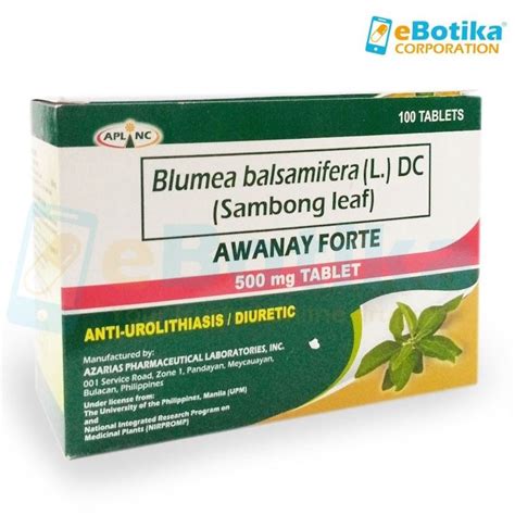 sambong forte benefits